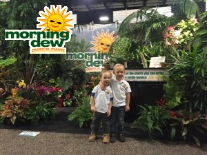 TPIE Morning Dew Tropical Plants Booth